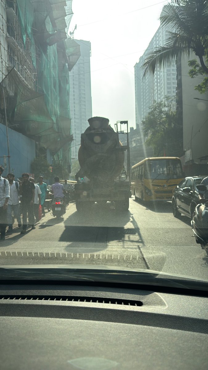 Most commonly seen vehicle on #MumbaiRoads