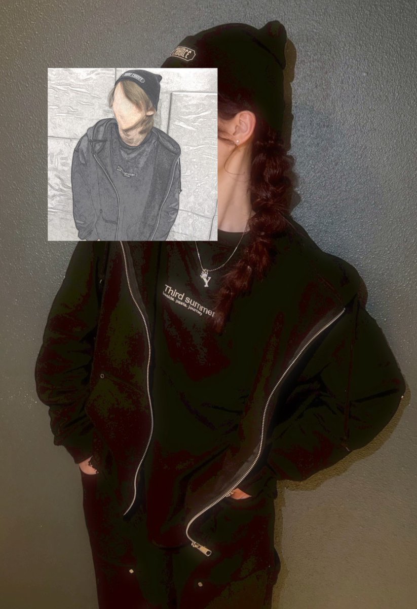 ieiri_order's tweet image. STUDDED ZIP HOODIE&amp;amp; DOUBLE KNEE PANTS &amp;amp; DMC BEANIE
侑くんの真似っ子♡我儘に付き合ってくれてありがと！！
東京カレイベのときに着て行ったら、侑くんに「ナイス👍🏻」って言ってもらえたの嬉しい🥰

#beanie #デイムシャンス #ZIPHOODIE #福澤侑
@damechance28 @fukuzawayuu