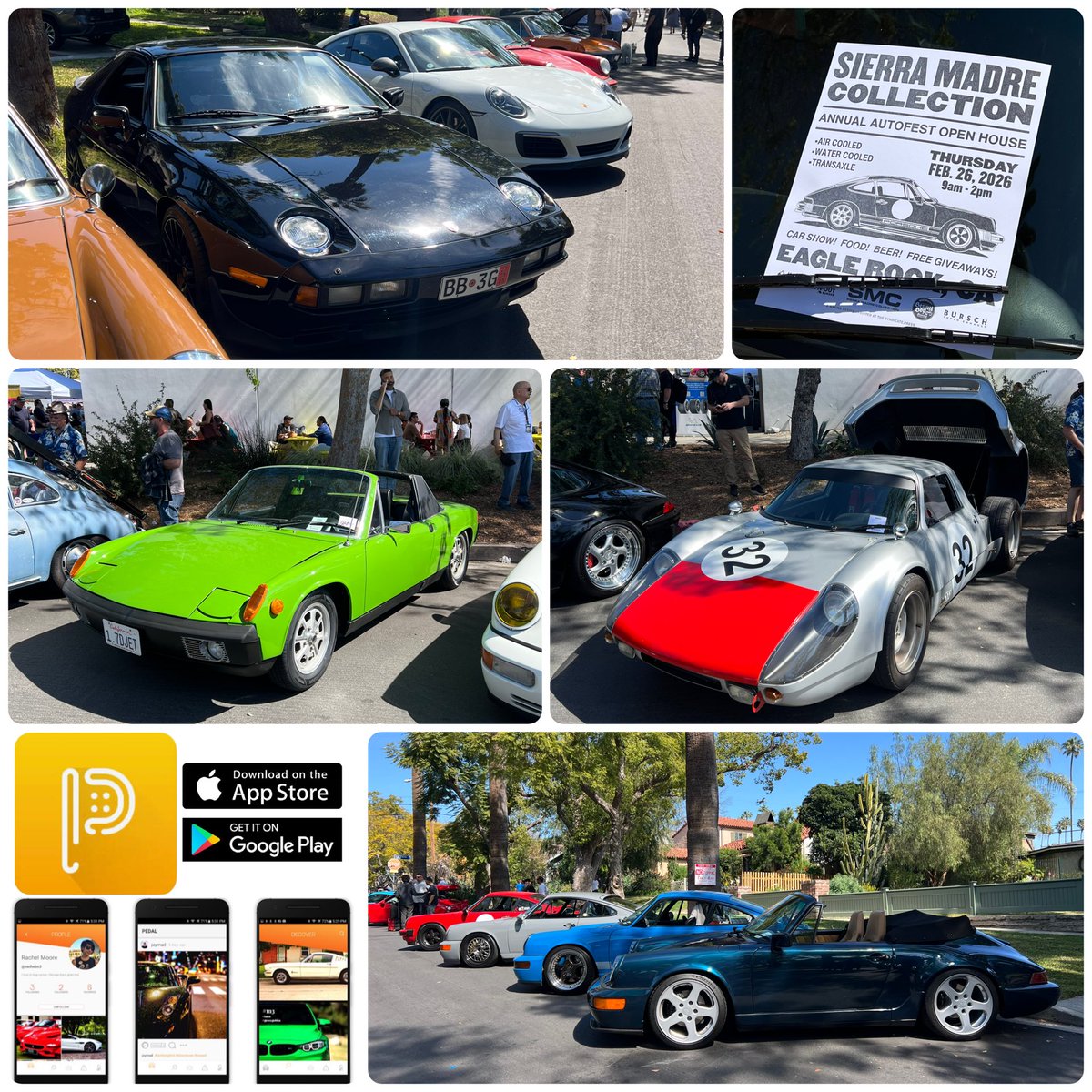 🔶 <a href="/sierramadrecoll/">Sierra Madre Collection</a> ~ Annual Autofest Open House ~ Porsche Car Week
🔶 See more on PEDAL ~ Free in App Stores

#sierramadrecollection #smc  #porschecarweek #porsche #porsche911 #porsche914 #porsche904 #porsche928 #porsche912 #aircooledporsche #porschemoment #pedaltheapp