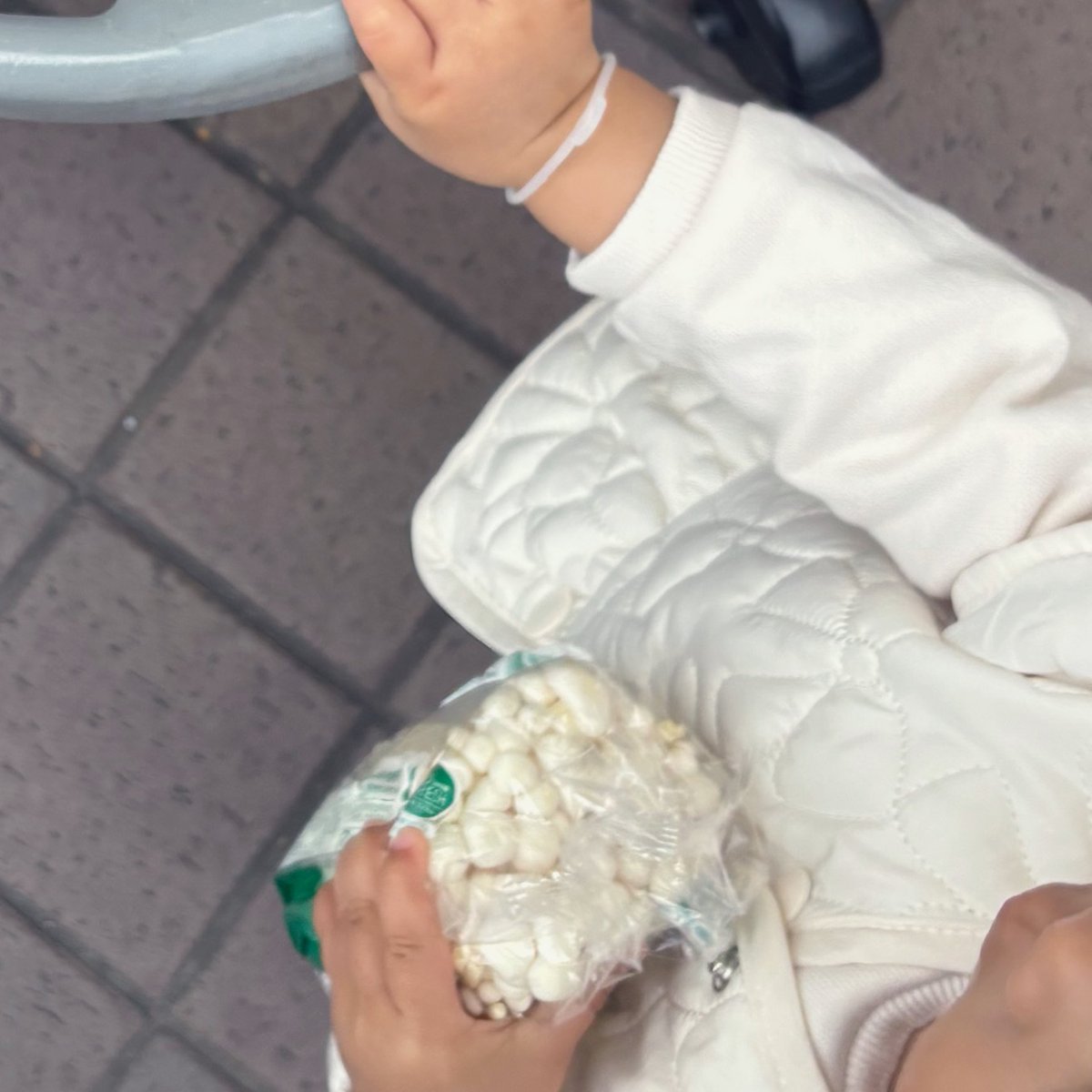kata_mutsuri's tweet photo. きのこ🍄‍🟫が異常に好きな1歳ちゃんは、食べるだけじゃ飽き足らず、スーパーの🍄‍🟫コーナーを指差し「き！き！き！」と申し、ゲットした🍄‍🟫を家に帰るまでずっと持ち歩き（1枚目）、なんか握りしめているなと思ったらチラシにいた🍄‍🟫を丁寧に指でちぎって集めていて（2枚目）可愛すぎてハグした https://t.co/veLGzJ3ikT