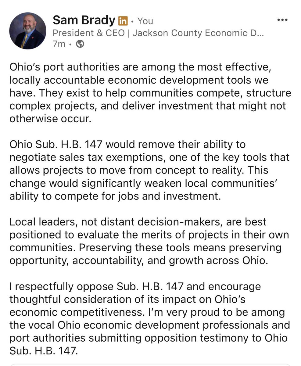 Sam Brady tweet media