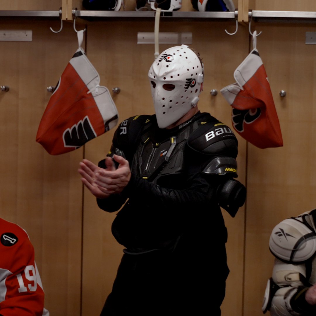 NHLFlyers's tweet image. Maskvei Michkov. 

#PHIvsNYR | #LetsGoFlyers