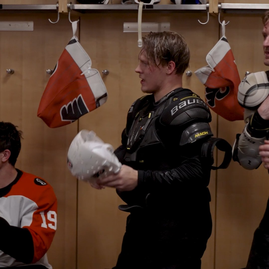 NHLFlyers's tweet image. Maskvei Michkov. 

#PHIvsNYR | #LetsGoFlyers