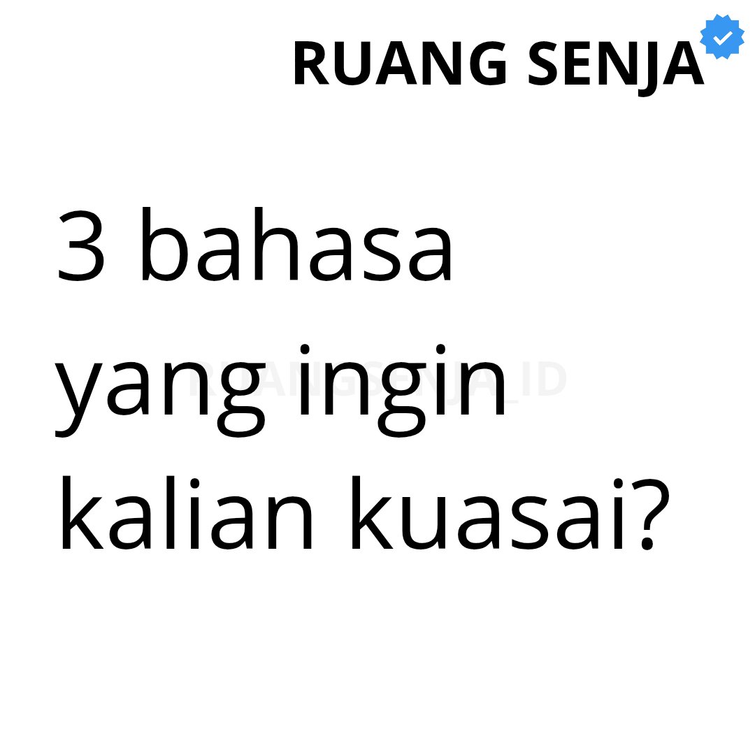 ʀᴜᴀɴɢ ꜱᴇɴᴊᴀ tweet media