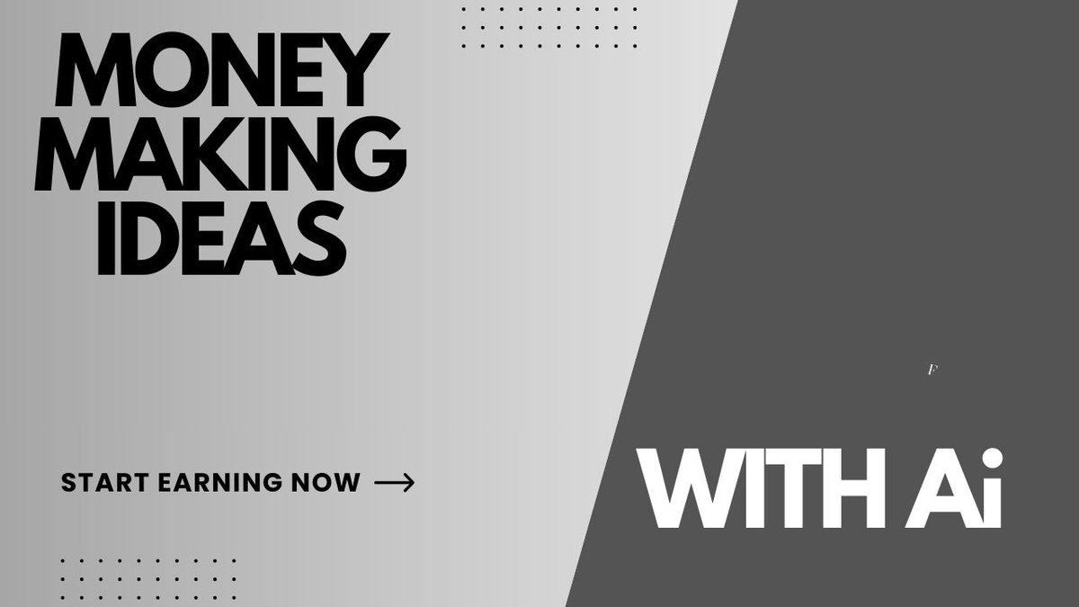 info_with_ai's tweet photo. MONEY MAKING IDEAS WITH AI.

Most people scroll.
Smart people automate &amp; earn.

I created a FREE AI Side-Hustle Starter Kit
that shows you exactly how to start.

🎁 Free for 24 hours.

To claim:

1️⃣ Like ❤️
2️⃣ Repost 🔁
3️⃣ Comment “AI”
4️⃣ Follow @info_with_ai For auto DM. https://t.co/jWdatjR64h