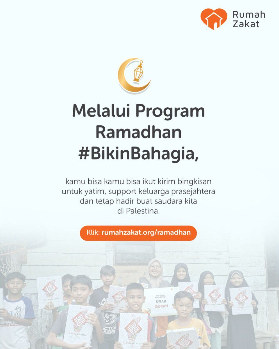 aa_zhar's tweet photo. Ramadhan #BikinBahagia hadirkan kebahagiaan untuk lebih banyak saudara yang membutuhkan, dari berbagai wilayah di Indonesia hingga Palestina.

Link Donasi : https://t.co/uUF4nihiUY

#ramadhan2026 Reyhan #GalaxyAI #GalaxyS26Ultra #gopaypinjam mahasiswa Dukung Program Pemerintah https://t.co/FpRjIvyb75
