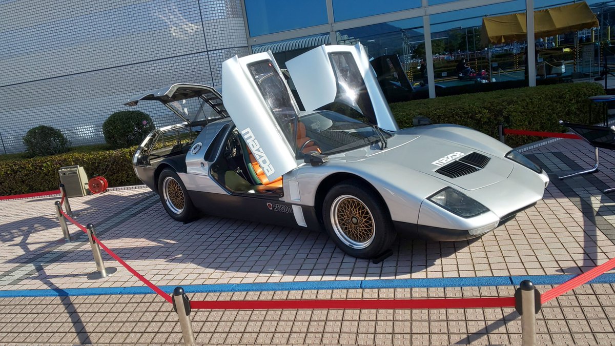 MazdaUSA The Mazda RX-500 is on display at the Numaji
