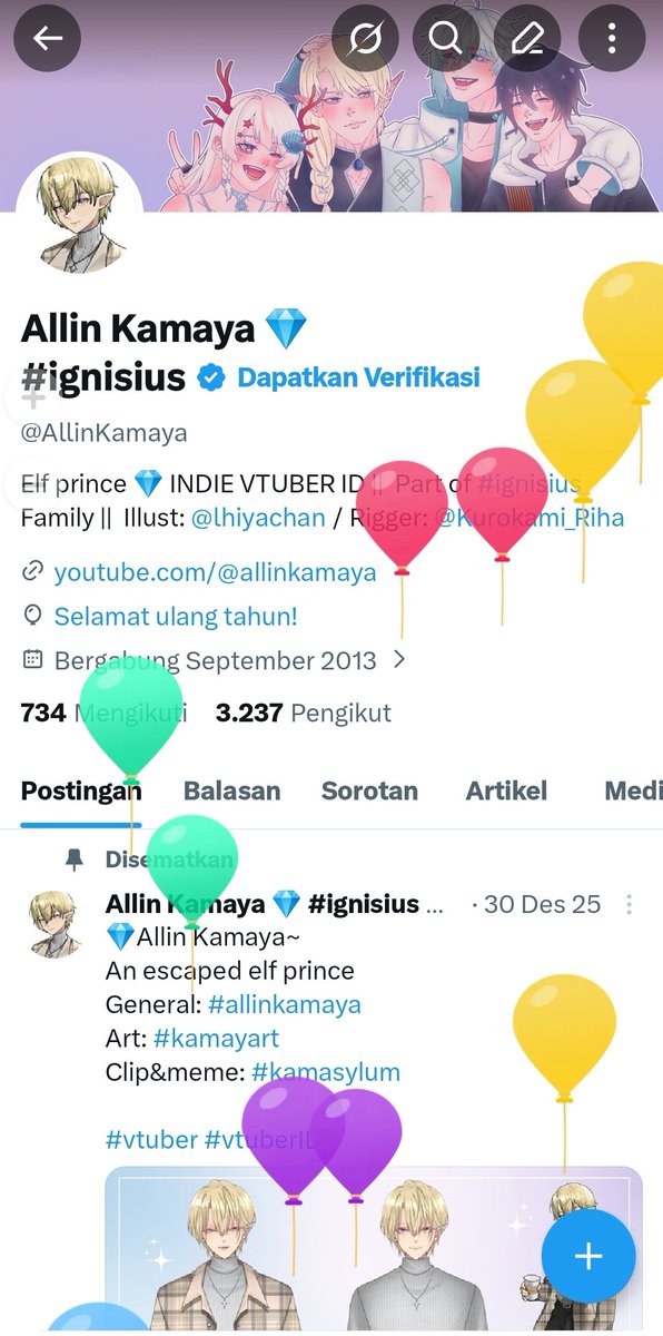 Allin Kamaya 💎 #ignisius tweet media