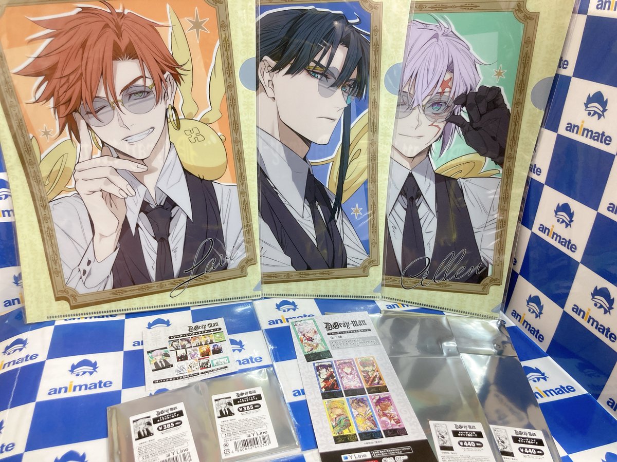 グッズ入荷情報】 「D.Gray-man」 ・トレーディングキャラクターカード