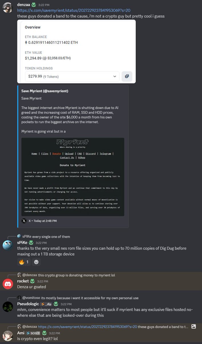 Save Myrient tweet media