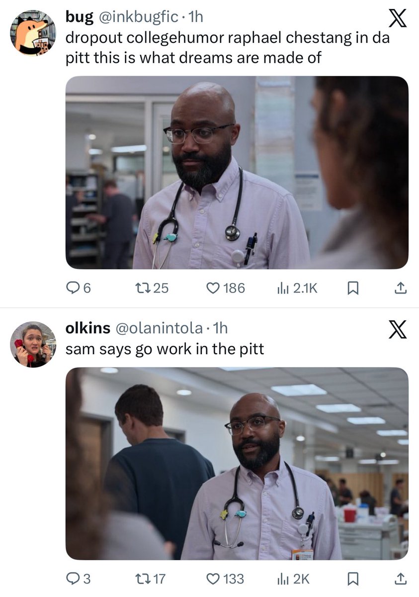 vauxphantasma's tweet photo. // pitt spoilers 

and you know what. exactly what i expected opening twitter after this ep https://t.co/HGJ5XeLWPl