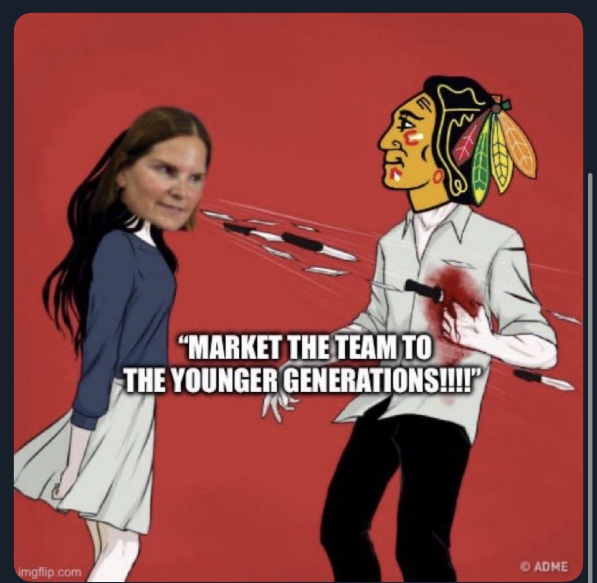 <a href="/00723maui/">BH23</a> <a href="/NotGregZuerlein/">Greg Zuerlein</a> <a href="/NHLBlackhawks/">Chicago Blackhawks</a> And the “President of business operations”