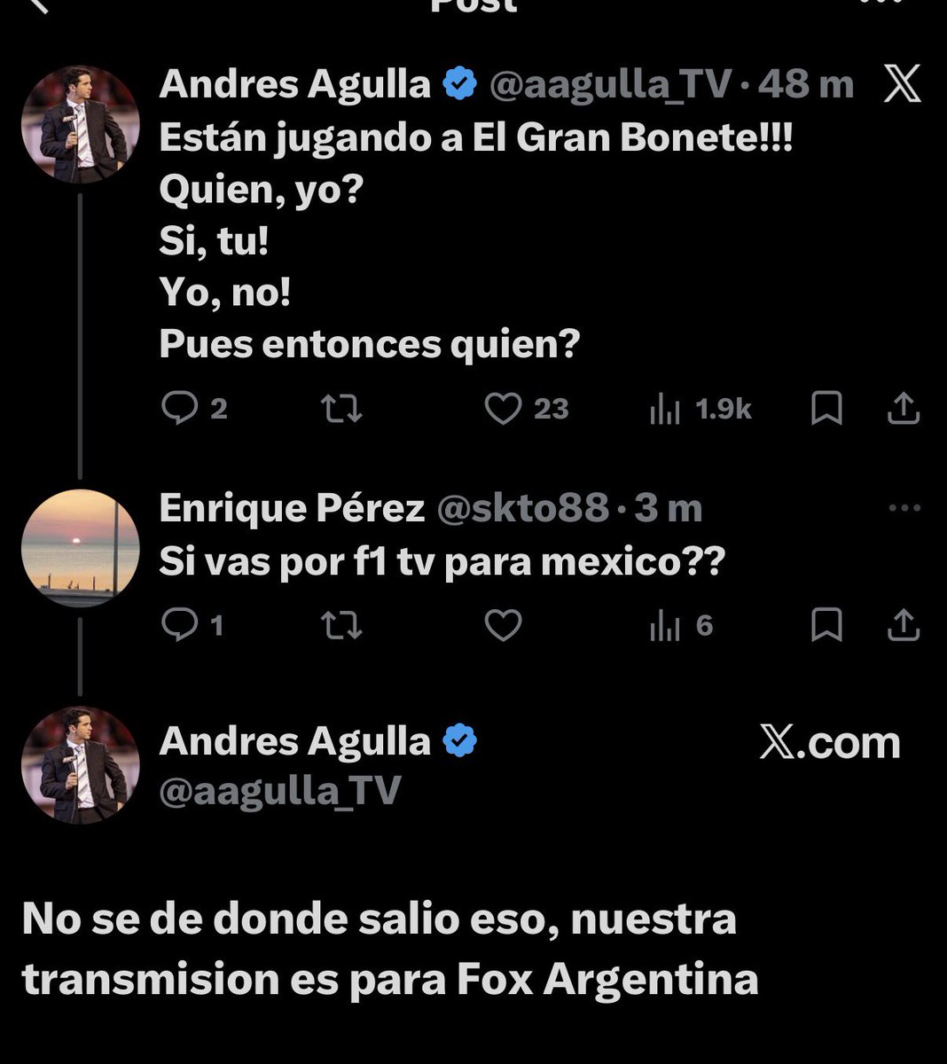 Enrique Pérez tweet media