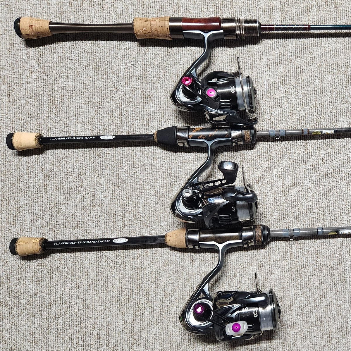 先週末のFreexマスターズ ジョイバレー戦で使ったタックルを