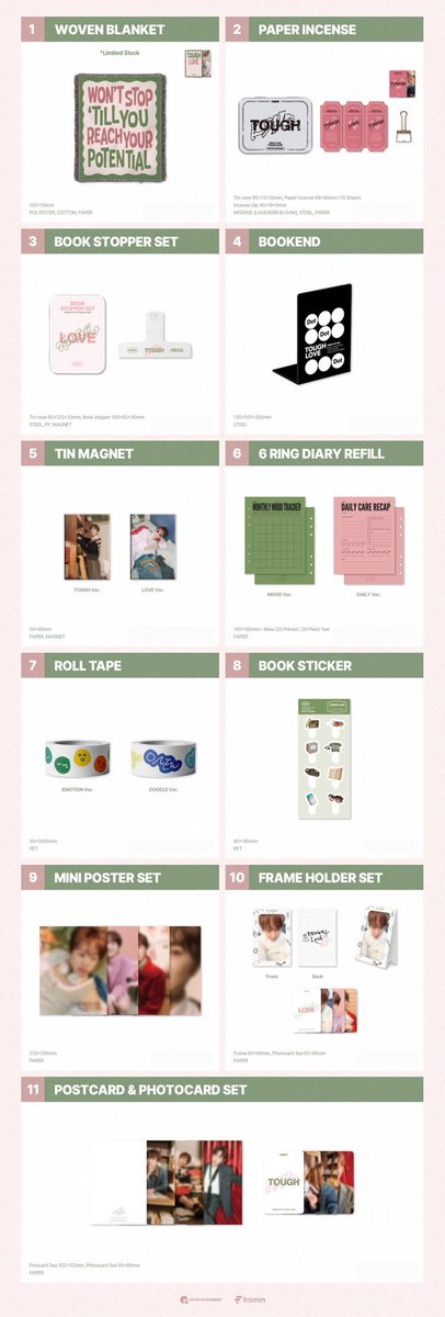 SHINee ONEW TOUGH LOVE POPUP MD💚 - ブランケット - フォトホルダー