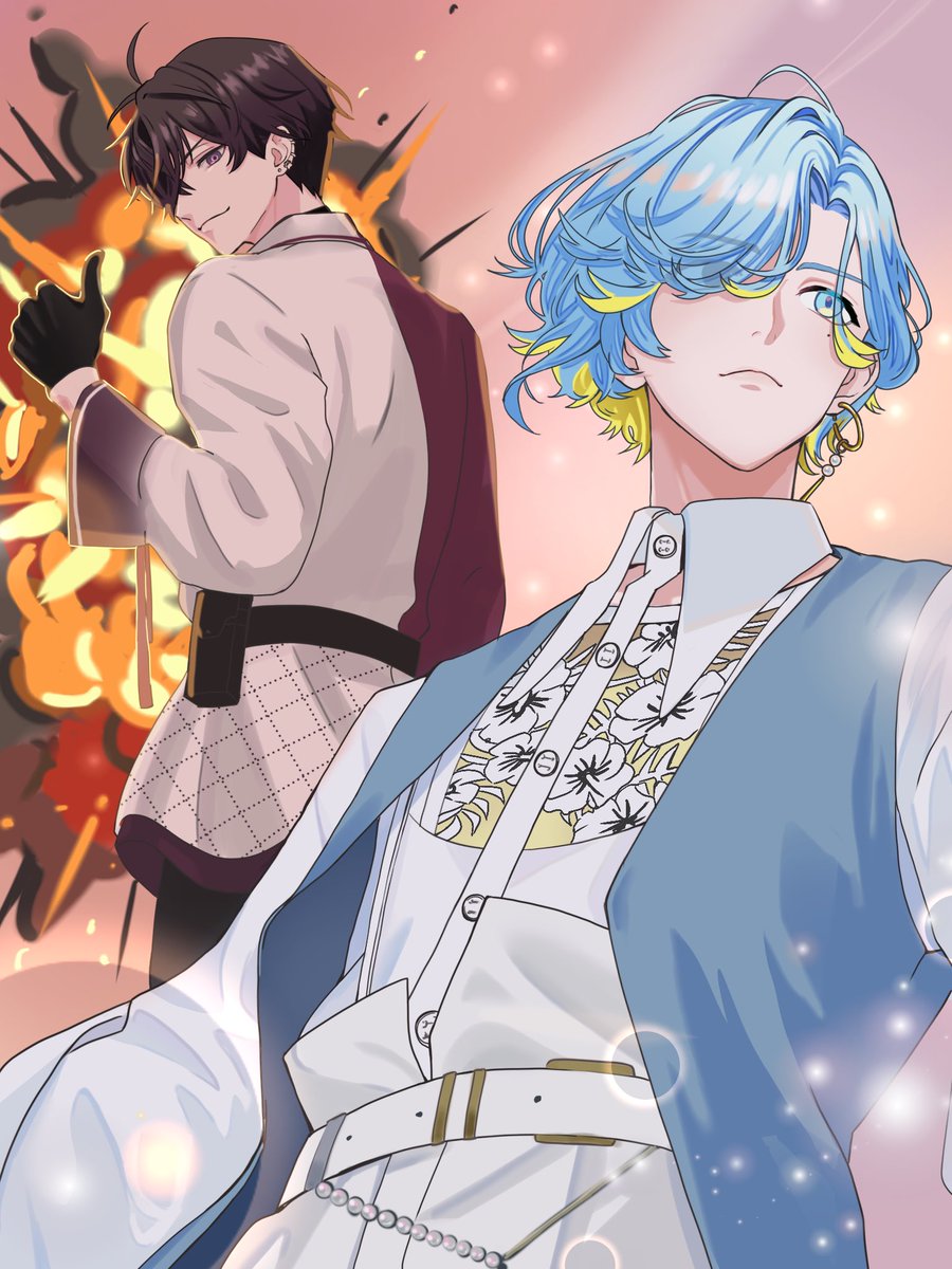 ついていく背中本当にそれで大丈夫ですか
#おれのゆの
#サイキペイント