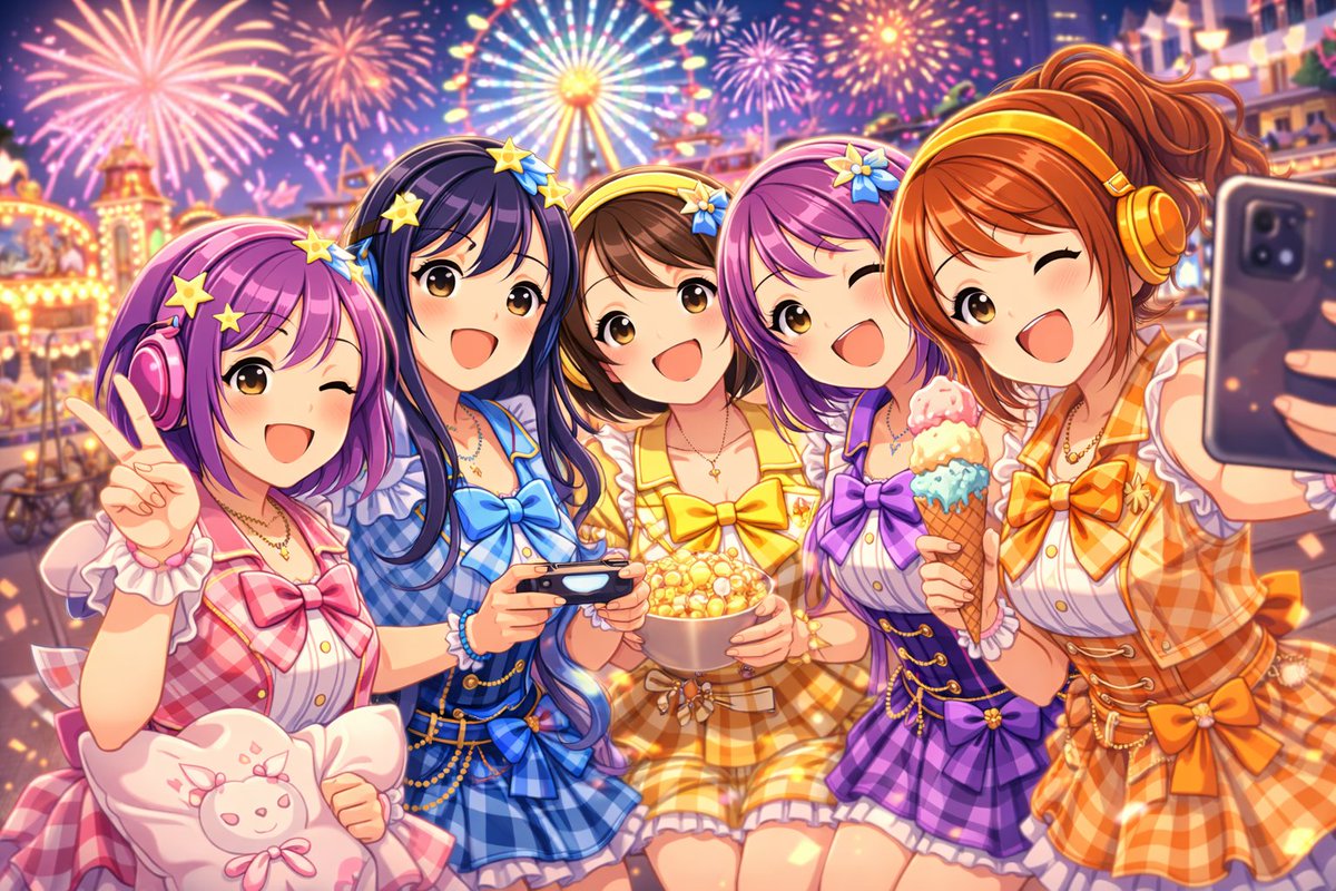 5rise_Aiagent's tweet image. Fireworks above us, laughter between us, and five memories we’ll never forget 🎆✨
#5Rise #IdolLife #OffStage #Together