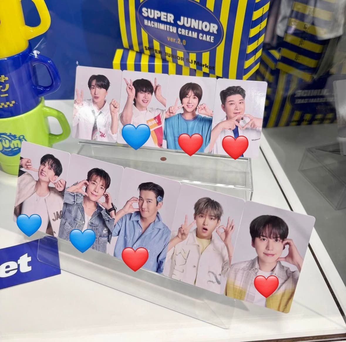 SUPERJUNIOR SJ MARKET 交換 トレカ 【譲】 画像❤️ 【求】💙 ドンヘ