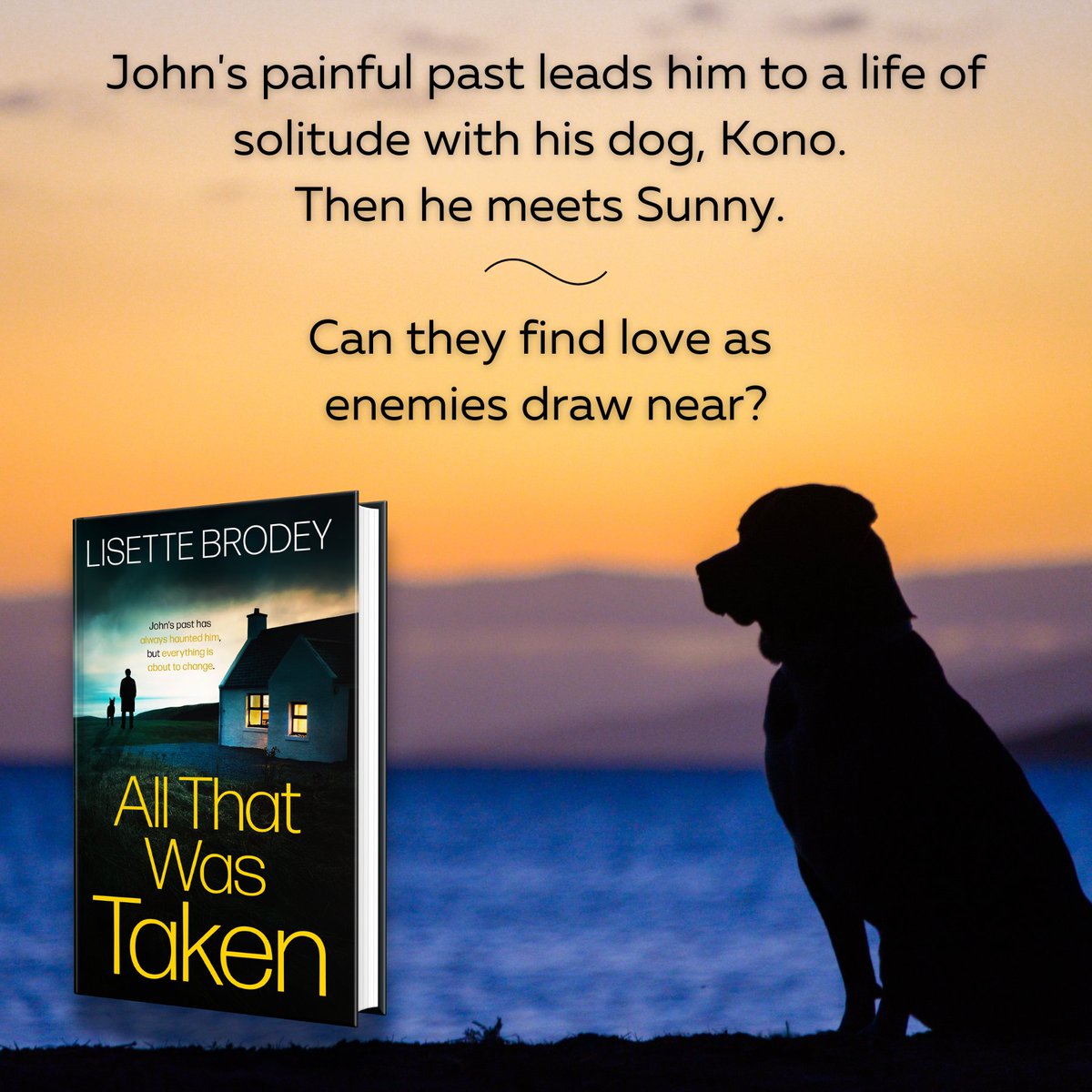 🔷 ALL THAT WAS TAKEN 🔷

Set on the California Coast 🌊 🌖 🐕

"A psychological drama that is also a romance, this book is intense, emotional and full of #suspense." 💥🌟💫

"Compelling, thought provoking, emotionally charged …" good read."

mybook.to/ATWTaken 📘

#KU