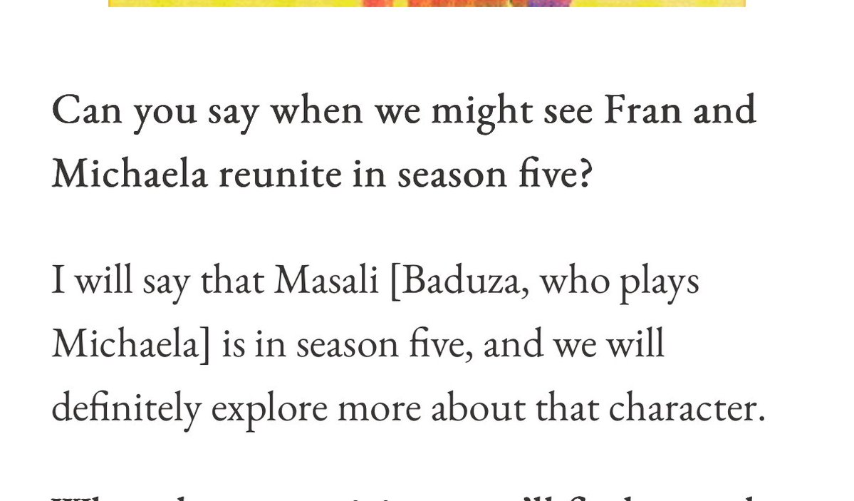 hcsiequake's tweet image. PACK IT UP EVEN IF FRANNIE ISNT S5 WE WILL HAVE MICHAELA IN S5 , 3 SEASONS OF FRANCHAELA🫦🫦