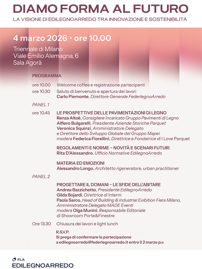 4 marzo | EdilegnoArredo alla Triennale - mailchi.mp/ab1c7e5bcca9/4…
