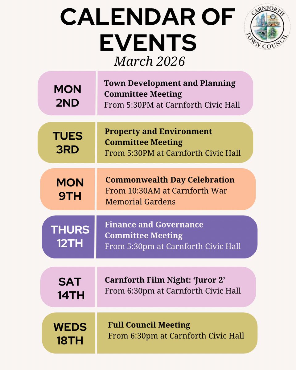 Carnforth Town Council tweet media