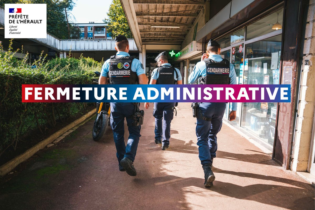 Image de Préfète de l'Hérault - 👮‍♂️❌ Nouvelle fermeture administrative décidée par la préfète de l’#Hérault

👉 BARBER HAIR COIF s