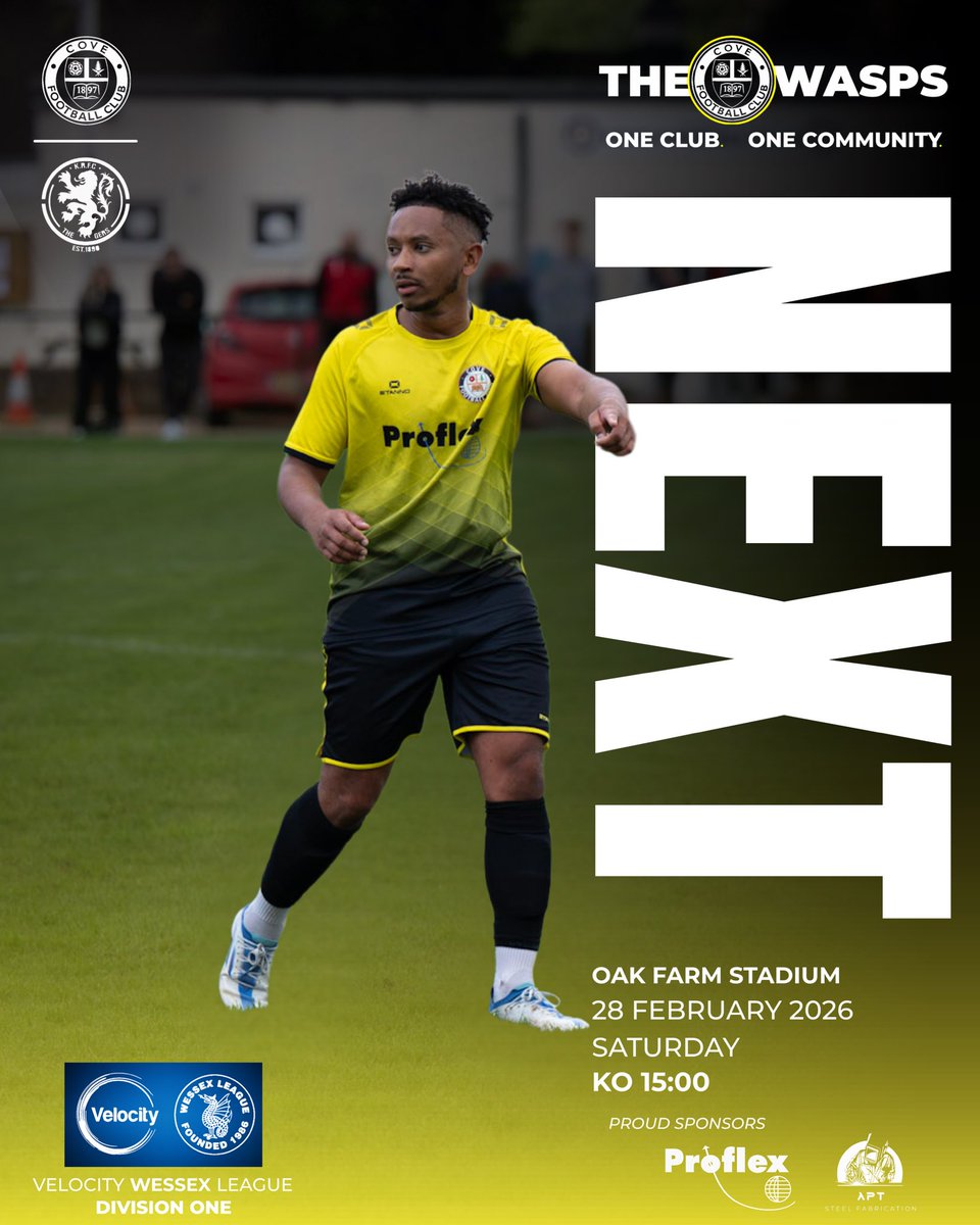 Cove Football Club tweet media