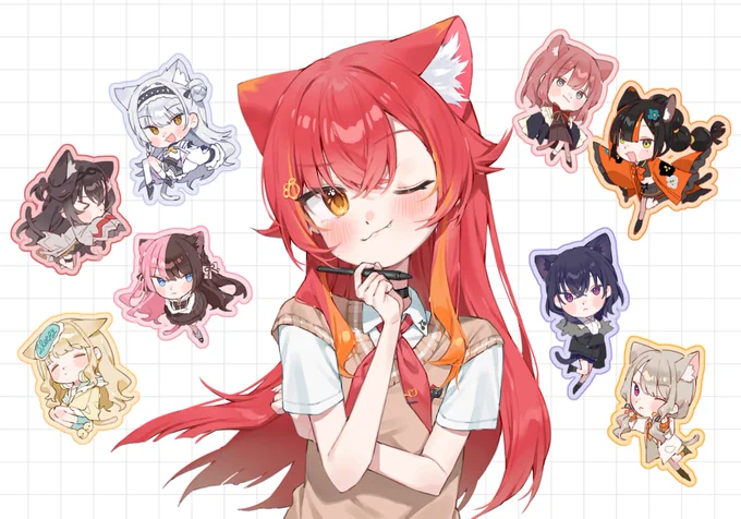 メンバーねこみみ計画 #ねこたぺすとりー
