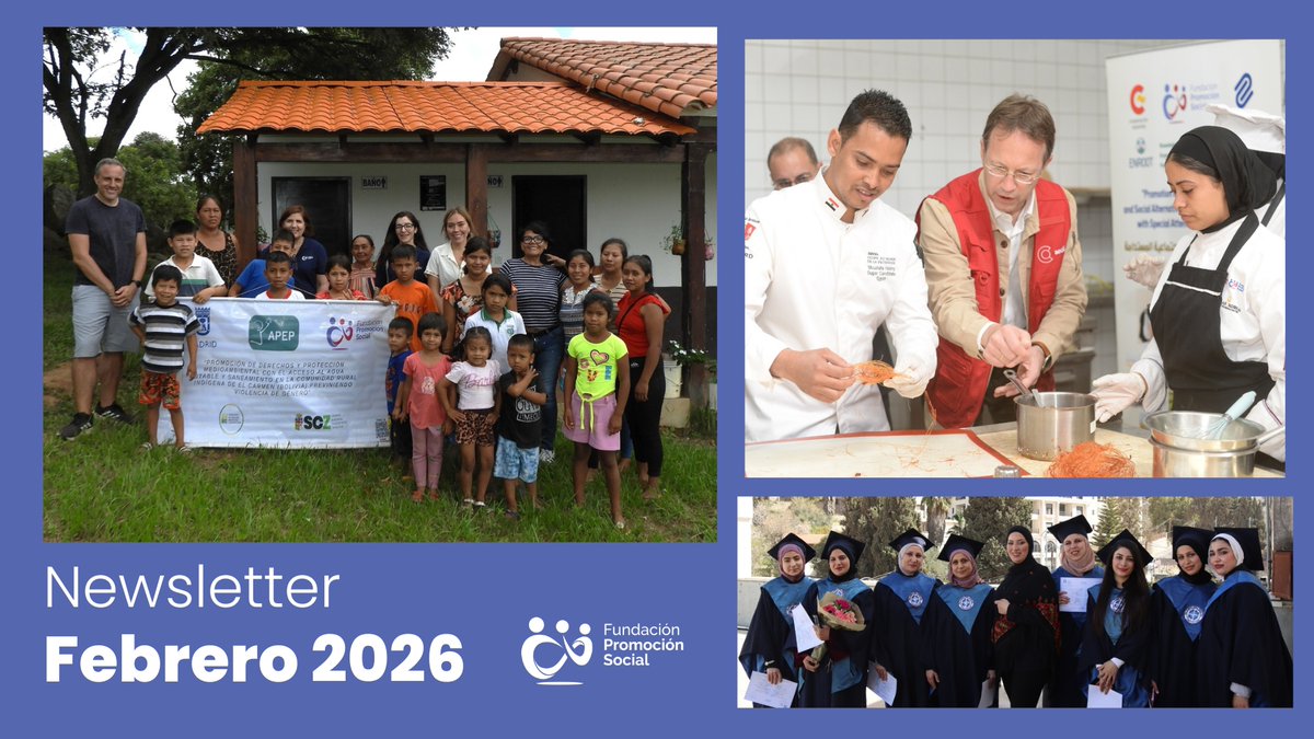 🗞️¡Ya está aquí nuestra newsletter de febrero!   

🗺️Un mes en el que hemos vivido viajes, visitas, el comienzo de nuevas iniciativas y, sobre todo, mucho compromiso con un mundo mejor.   

¡No os la perdáis! ➡️bit.ly/4qVqDFJ