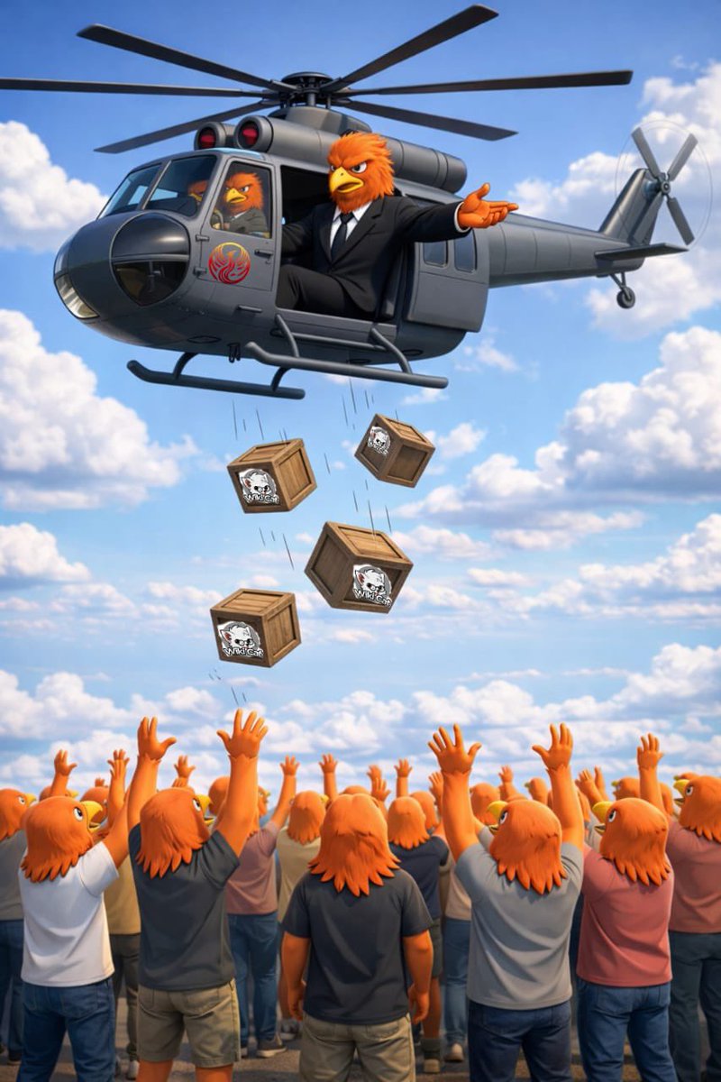 Two lucky wallets going home with 5$ worth of $WKC each 😏

Don’t forget my tickers 😎
You can like and repost if you care for me 🤣🤣❤️