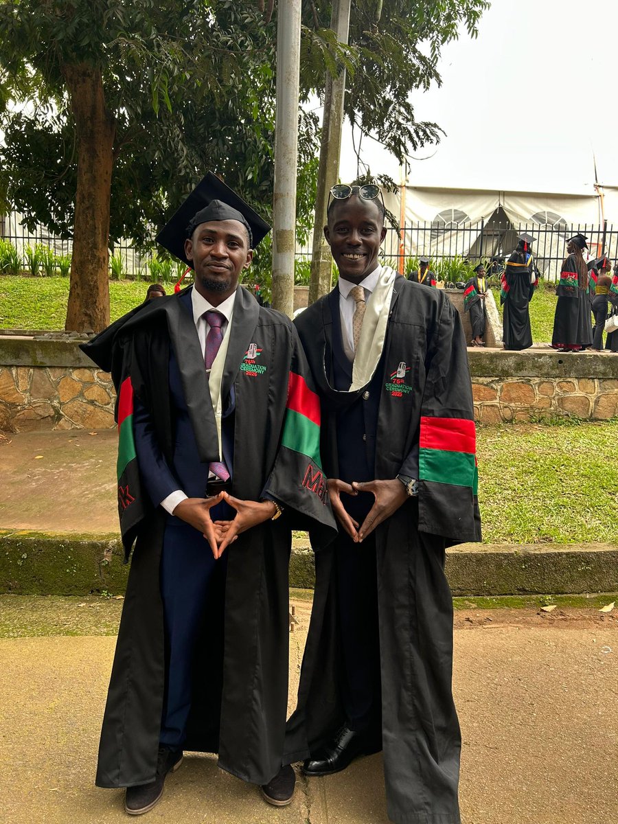 AbdanMilesug's tweet photo. I graduated from @Makerere ; people see the gowns, the buildings, the photos but they don't see the late nights, the hard work, the imposter syndrome  and the moments i thought i wasn't enough for this degree.
#76thmakgraduation https://t.co/34ViFOwbdb