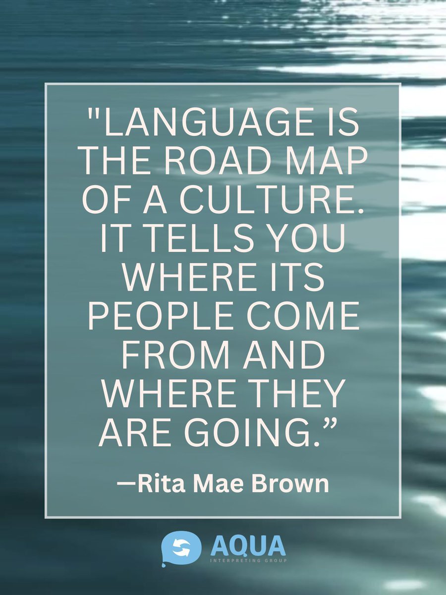 Aqua Interpreting Group tweet media