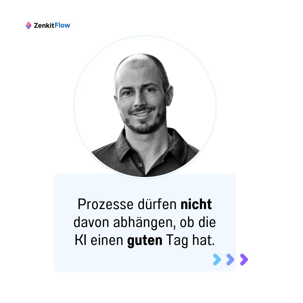 KI erstellt aus wenigen Worten komplette Prozesse – in Sekunden statt Tagen.

Aber: Verantwortung darf keine Blackbox sein.

KI beschleunigt. Entscheiden &amp; haften müssen Menschen.

#Prozessmanagement #KI #WorkflowAutomation