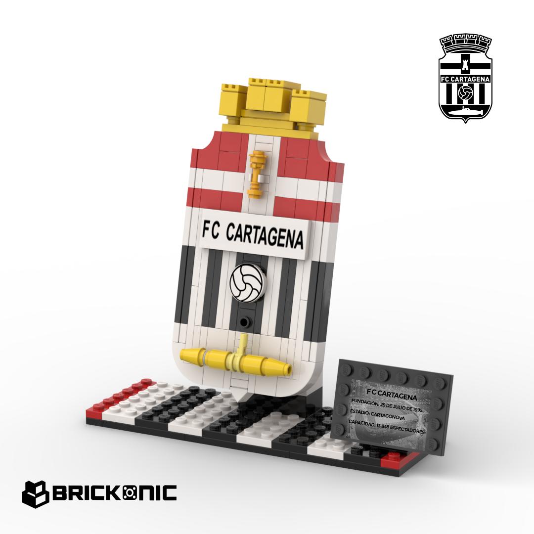 🆕El FC Cartagena, en colaboración con la empresa cartagenera <a href="/BrickonicLEGO/">Brickonic</a>, pone a la venta el set del ESCUDO con piezas originales de Lego.

🎁Ideal para regalo del día del padre.

✍️Cómpralo desde ya en nuestra web o en tienda, y podrás recogerlo a partir del día 12 de marzo.
