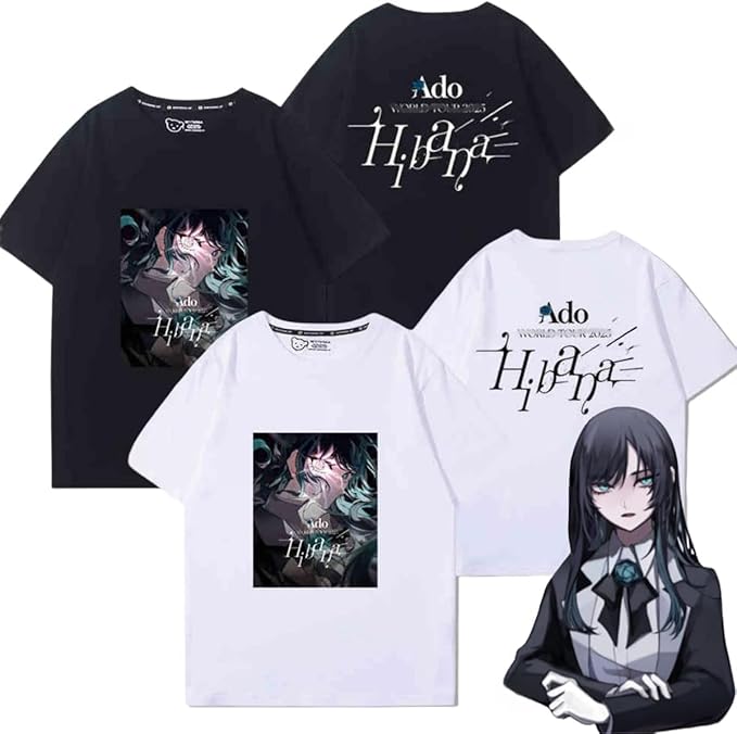🖤 #Ado Tシャツ全記録（2020–2025） 👕 デビューから5年間。 ライブ