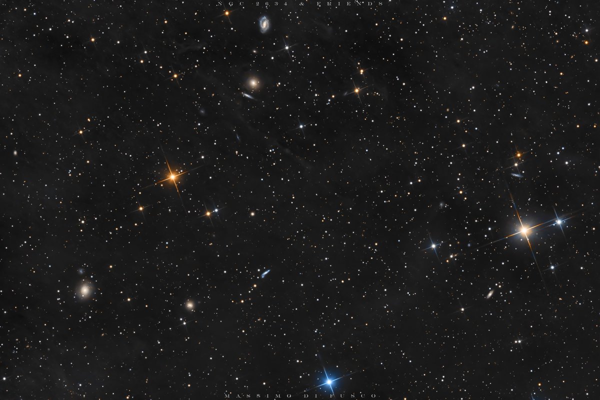 Optolong_filter's tweet image. NGC 2634 galaxy group
This cosmic picture in the constellation of Giraffe can be divided into three main areas.
Konus 200/1000 @950mm, f/4.8
Player One Poseidon-C camera @-5 °C
Sky-Watcher Eq6r Pro mount
#Optolong L-Quad Enhance #filter 388x180"
Credit: Massimo Di Fusco
Enjoy~