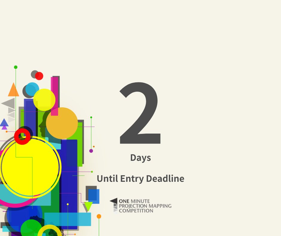 1minute Projection Mapping Competition tweet media