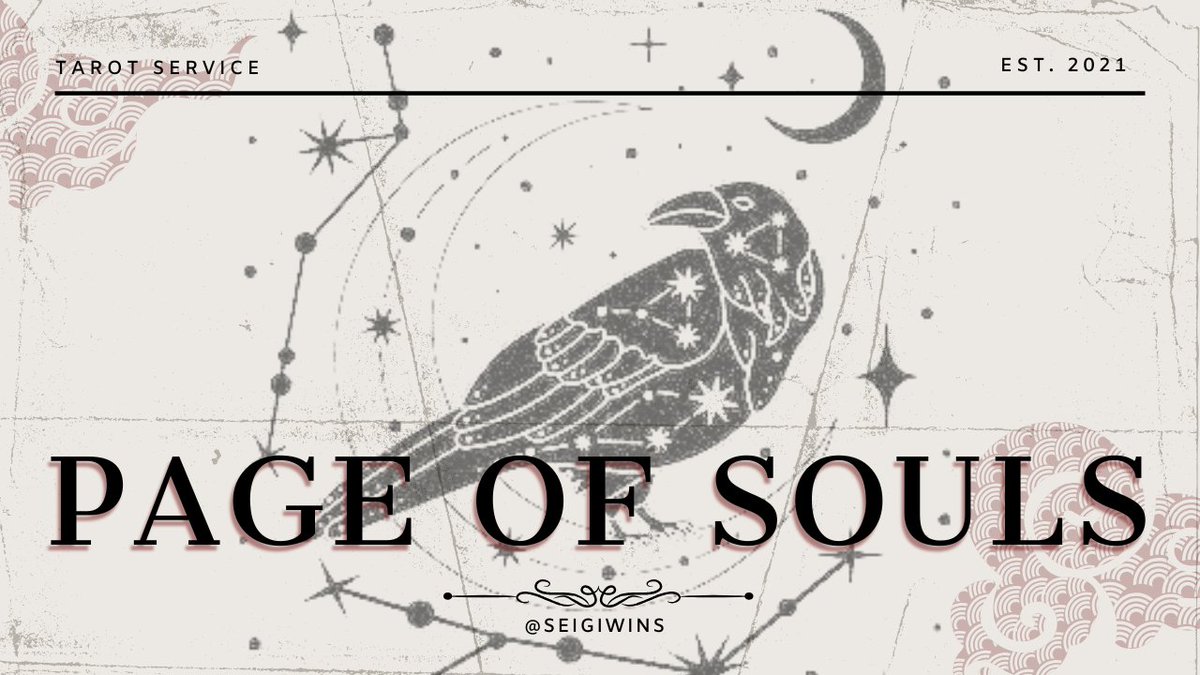 ㅤ
[ FREE ORACLE READING ]

“Messages for you next month.”

• Retweet this tweet.
• A follow is appreciated but not required.
• Reply with your initial.
• If there are too many requests, I might not get to everyone, but I’ll read as many as I can.

#zonauang #tarot
ㅤ
