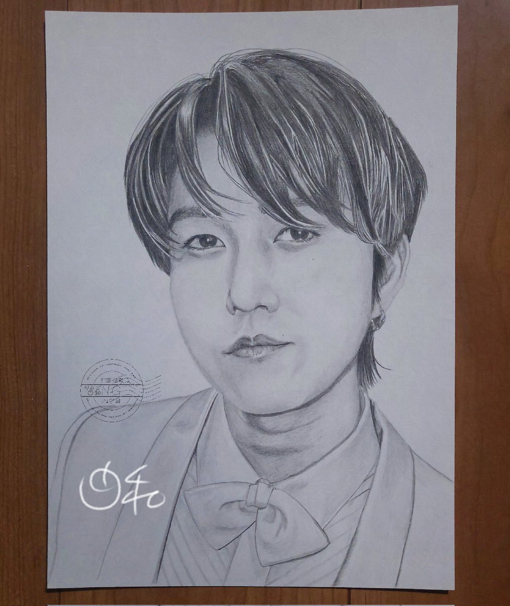 若井滉斗 #MrsGREENAPPLE #鉛筆画