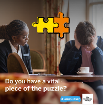 FenlandCSP's tweet photo. #LookCloser  Exploitation can happen before or after a missing episode, making every disappearance
a critical warning sign.
 That’s why @childrensociety created a guide to help safeguard young people that go
missing: Could you hold a piece of the puzzle?
https://t.co/2YxCKByhe1 https://t.co/Lg43wDWCDa