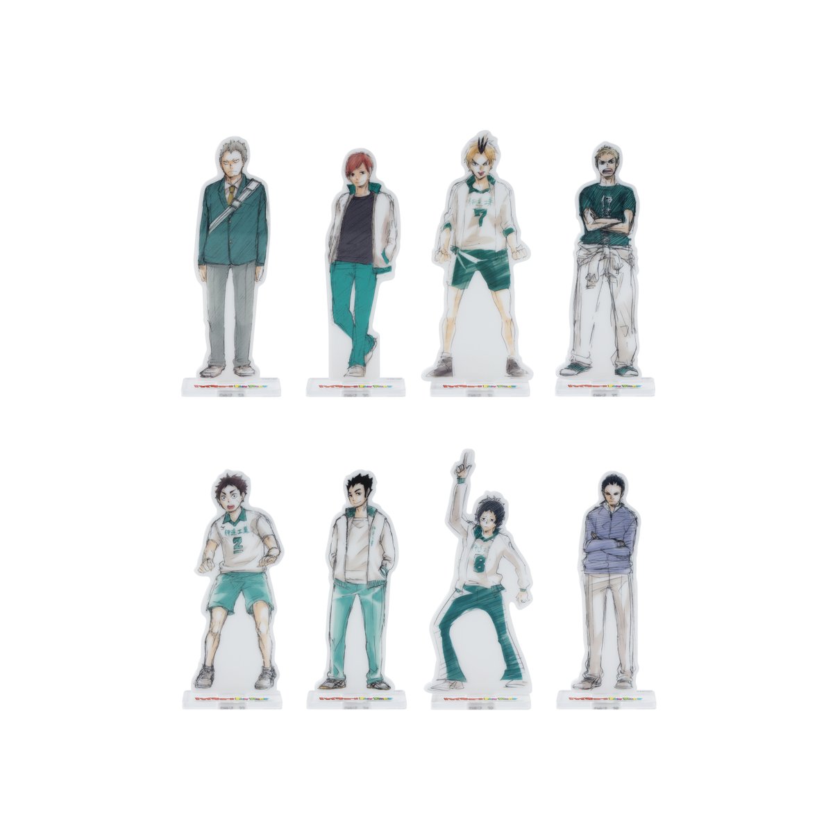 【⚠️3/2(月)受注締切⚠️】
 
「ハイキュー!! FAN PARK」思い出グッズ
大好評受注中🏐✨
 
＼JCS限定✨／
『ハイキュー!!』
キャラパネ軍団!!アクリルスタンド
 
🌟全113キャラクターを一挙公開🌟
イラスト部分がホワイトのアクリルになっているので臨場感抜群！
 
🔸商品はこちら