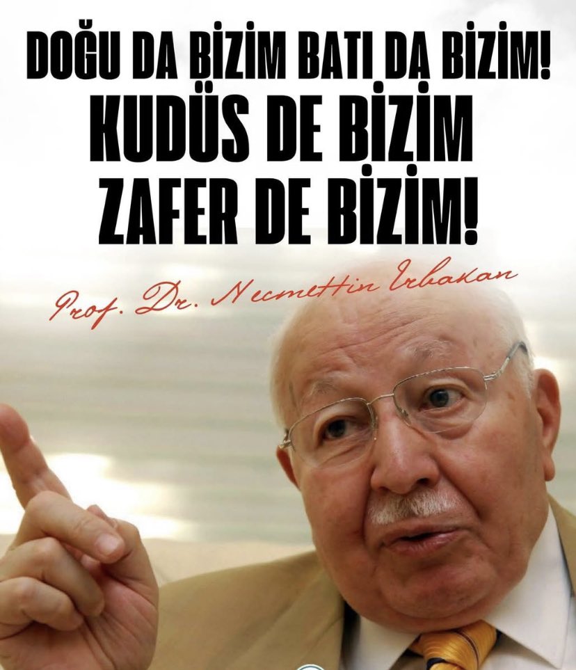 Eski Başbakanlarımızdan Prof. Dr. Necmettin Erbakan’ı vefatının 15. yılında saygı ve rahmetle anıyorum.

#NecmettinErbakan