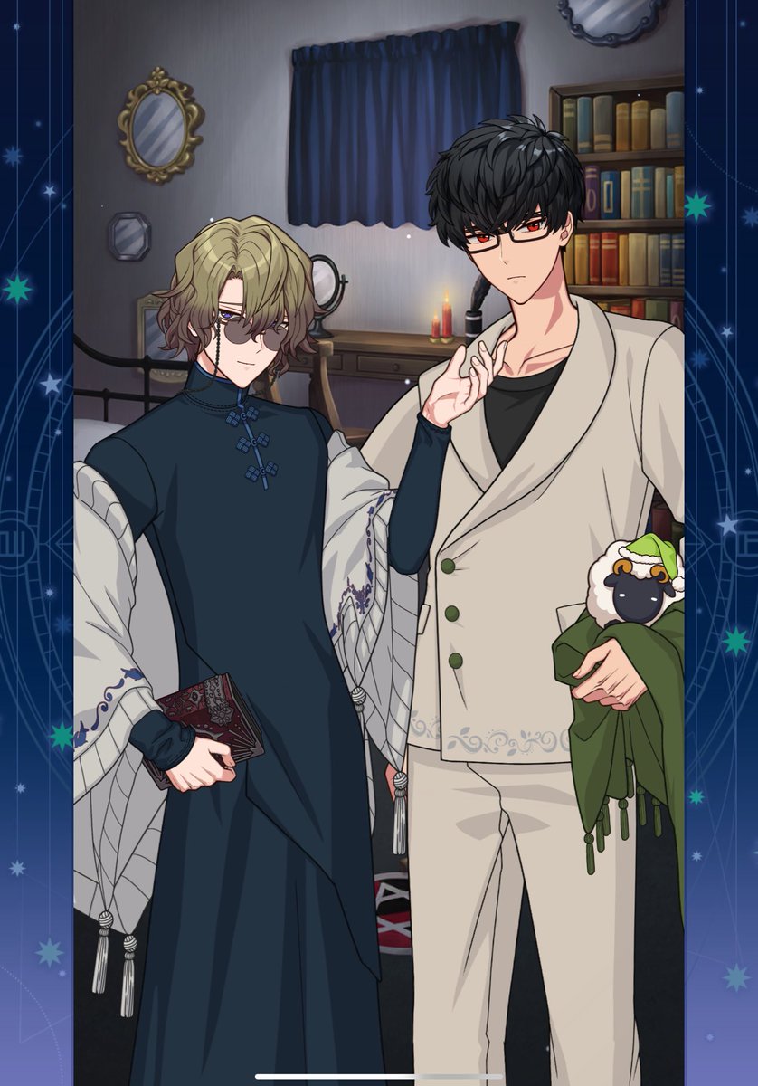 主従のパジャマパーティ開催じゃい