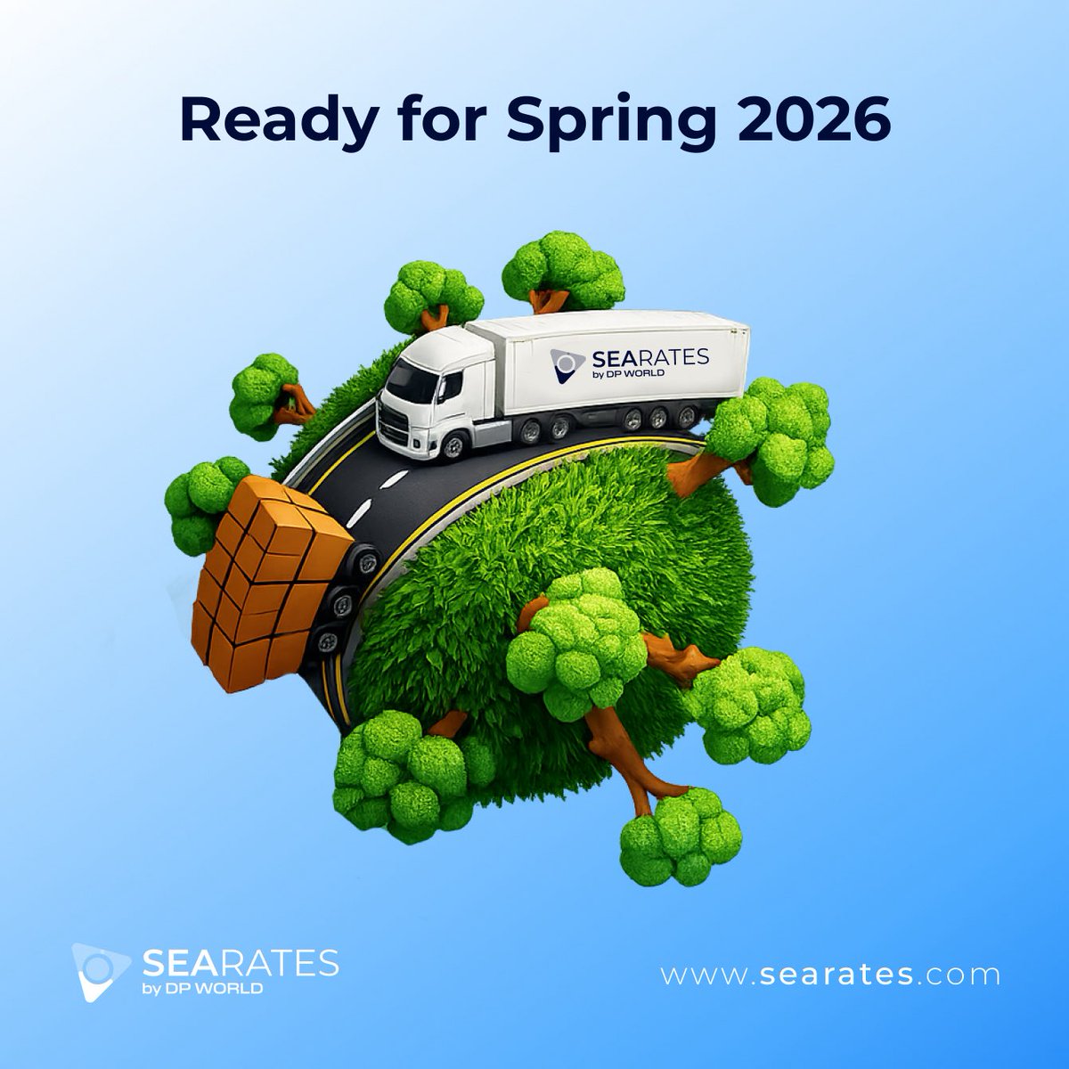searatesfreight's tweet photo. 🍀 Entering the Spring Season in Logistics

Spring marks the moment when global trade begins to pick up.

• A steady rise in shipment activity
• Expanded routing options across sea, air, and land
• Dynamic coordination between partners
• Strategic planning across supply chains

👉 Easy access to schedules, freight rates, and tracking updates improves predictability and operational clarity.

Curious how to bring more visibility and control to your logistics operations?
Get your tailored strategy at it.sales@searates.com

Spring grows. SeaRates moves. 🚢🌱