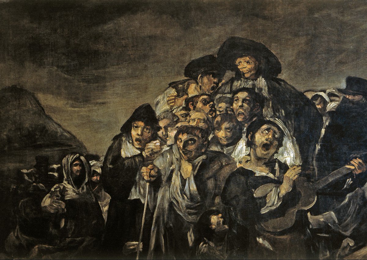 Goya va pintar les "pintures negres", que ja uns segles abans que existís l'ANC us definien perfectament.