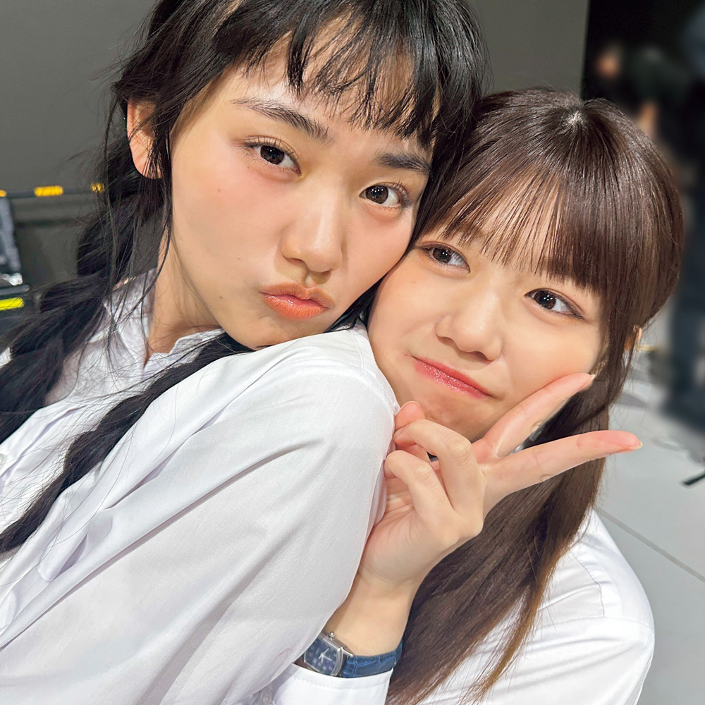 山﨑天 さんと #武元唯衣 さんの先行カット！ 撮影は松田里奈さん 櫻坂