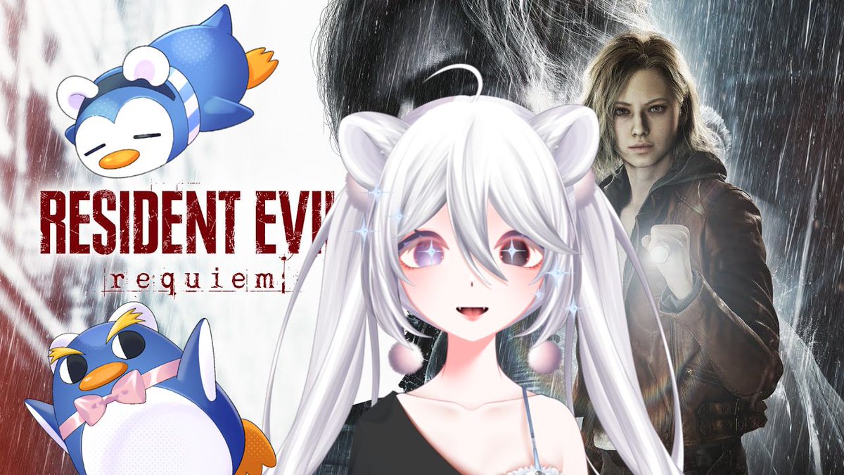 It's finally happening!!! 🥳

In 2 hours- @ 6pm EST I'll be playing Resident Evil Requiem on purple site! I'M SO EXCITED!!