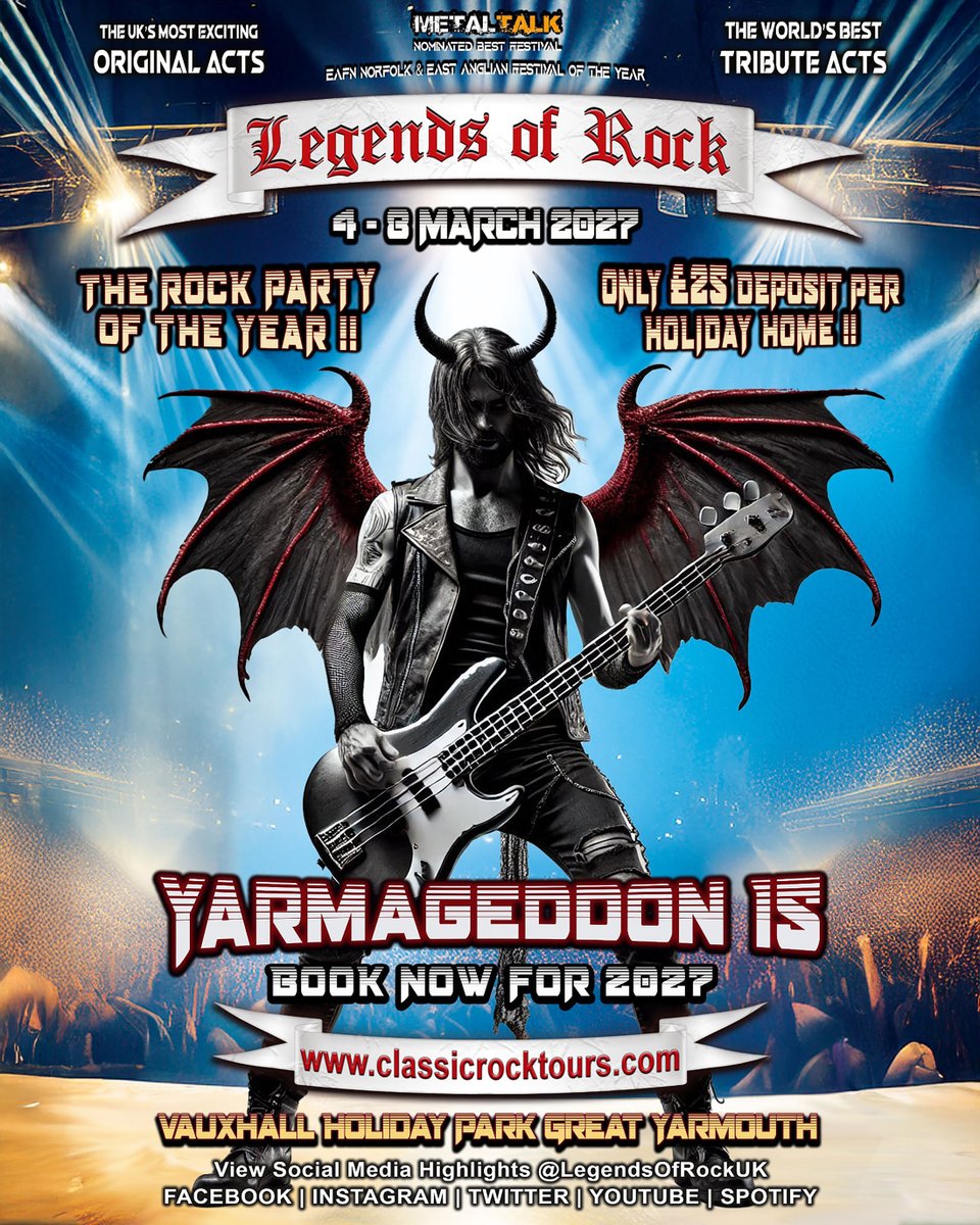 Legends Of Rock - UK tweet media