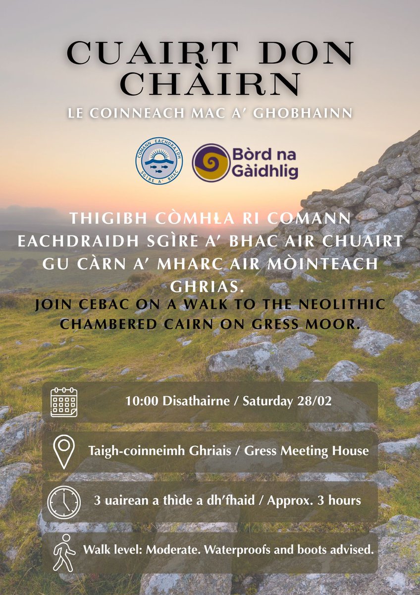 Comann Eachdraidh Sgìre a’ Bhac tweet media